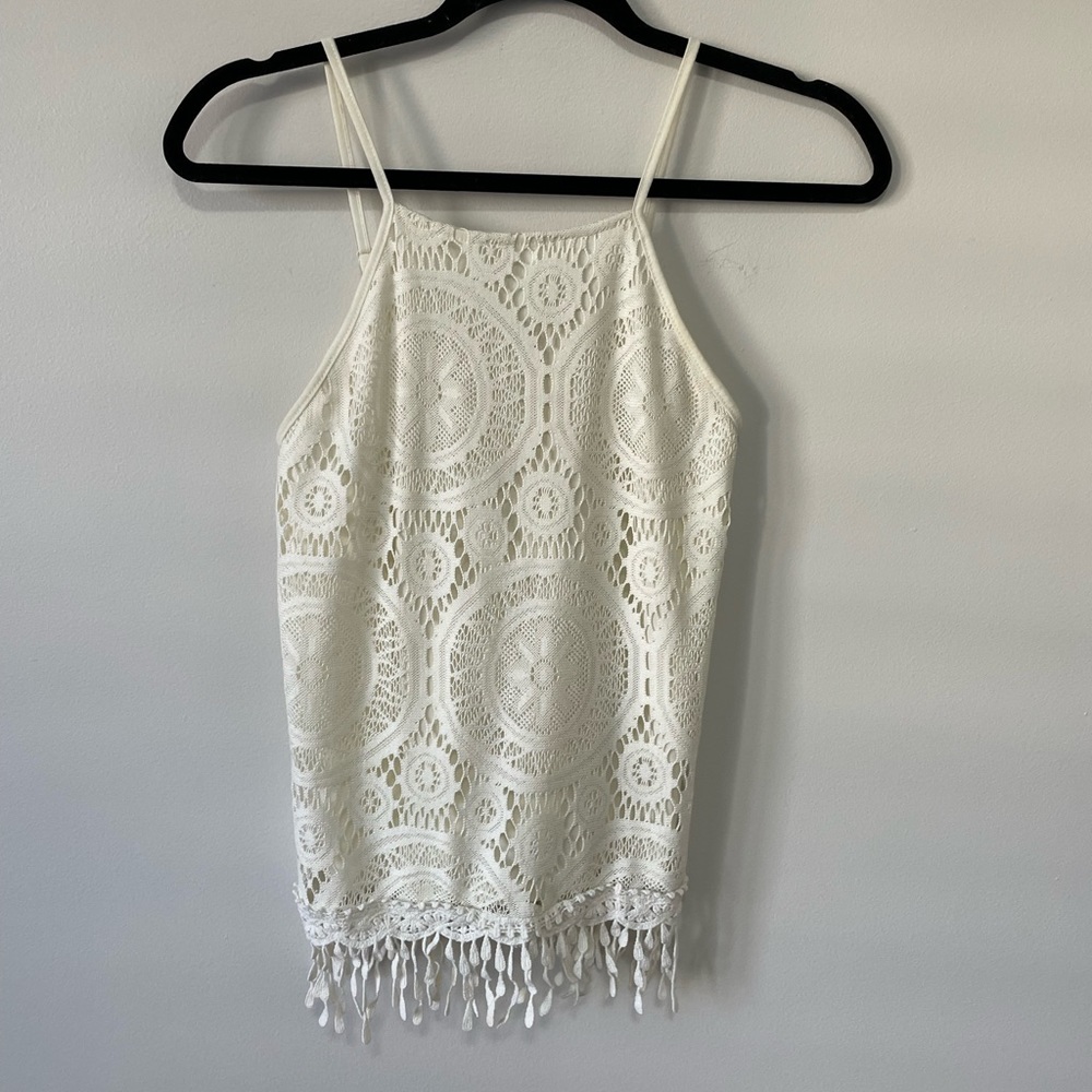 Off White Tank Top